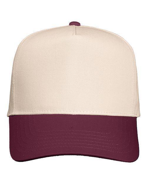 Mother Embroidered Adjustable Five-Panel Twill Hat
